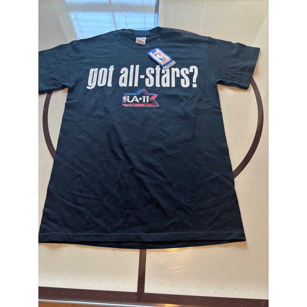 NBA All-Star Game 2011 Los Angeles T-Shirt Got All-Stars? East West Roster NWT S